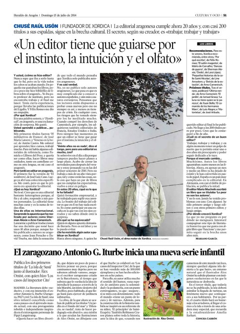 Xordica en Heraldo, 13-07-2014
